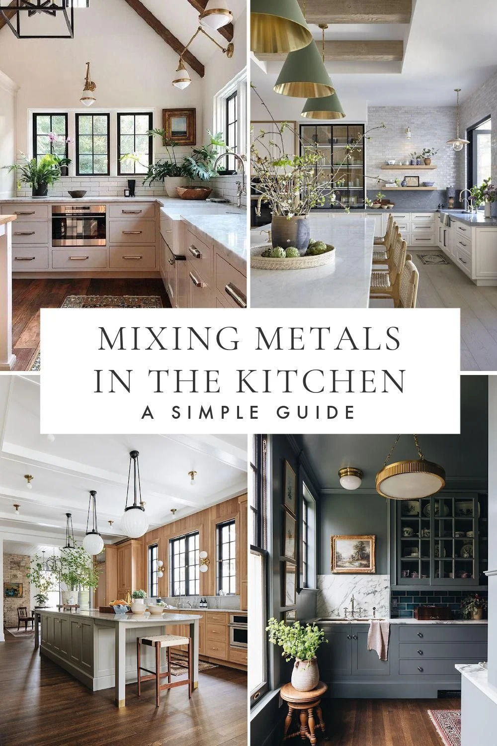 Can you mix metals in home decor? Understanding the basics