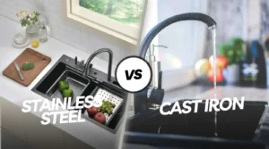 cast iron vs stainless steel sink: Material Basics and Construction