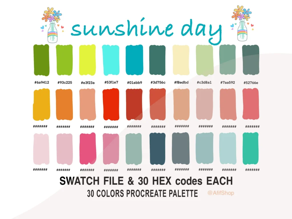 Choosing a Color Palette That Reflects Sunshine