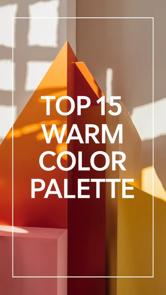 Choosing a Warm Colour Palette That Stimulates and Soothes