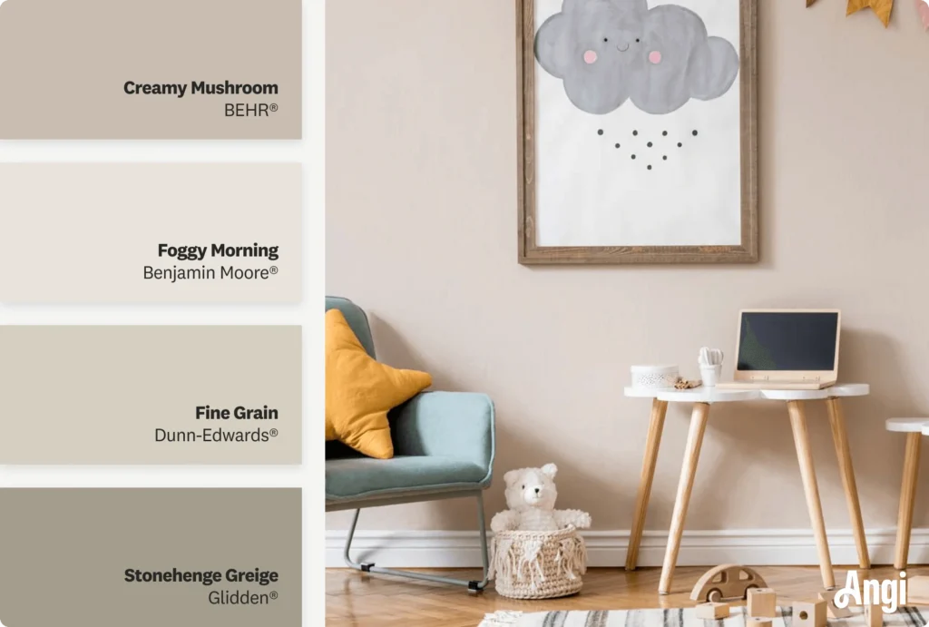 Choosing Paint Colors for Home Décor with Calming Beige Tones