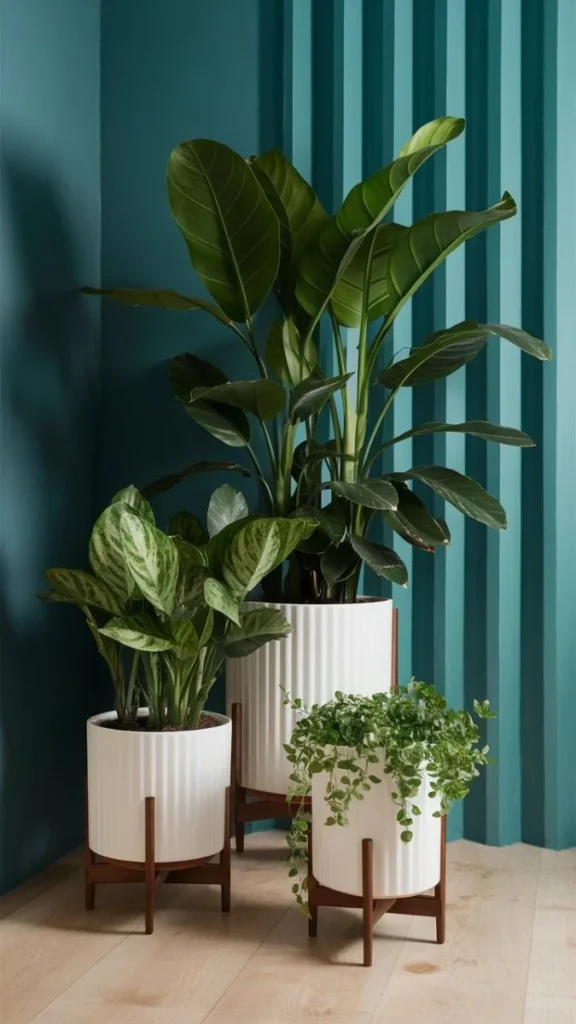 Choosing Stylish Containers That Complement Small Apartment Living Room Plant Décor