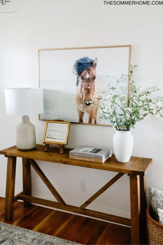Choosing the Perfect Console Table for Small Living Room Console Table Styling