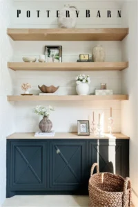 Choosing the Perfect Shelf for Hallway Shelf Styling Inspiration