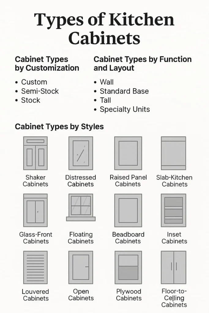 Choosing the Right Cabinet Types and Materials