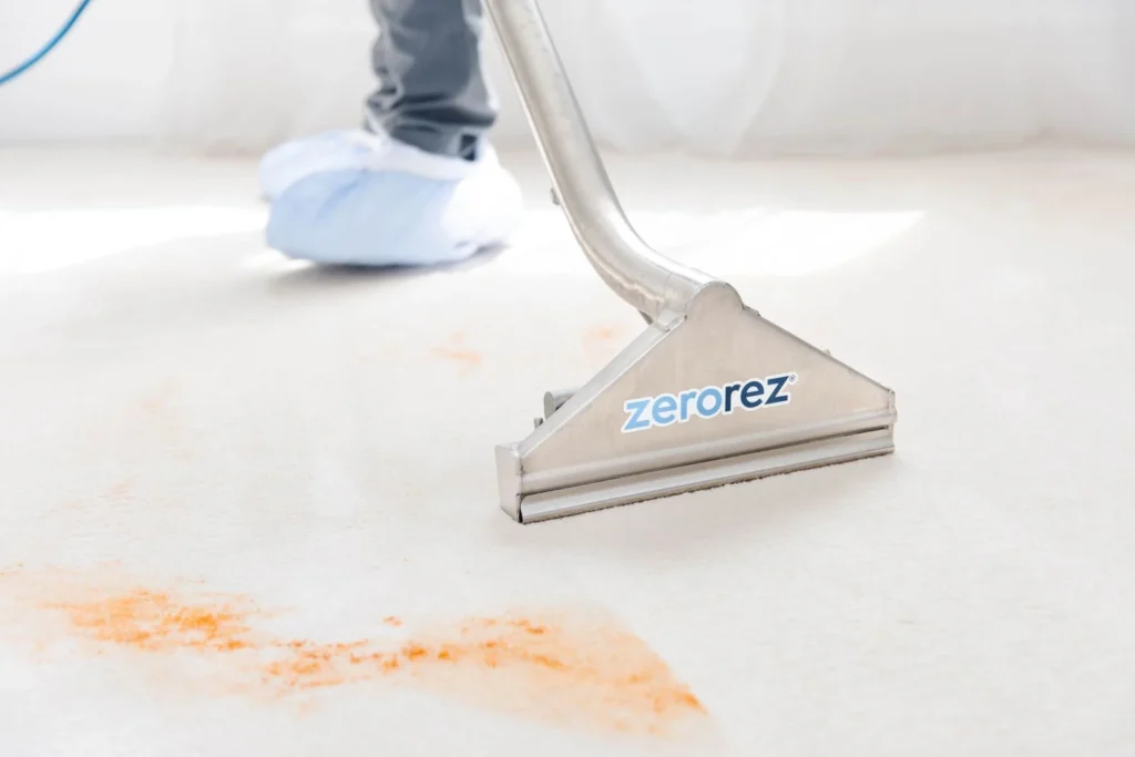 Choosing the right cleaning tools for how to get sauce out of carpet