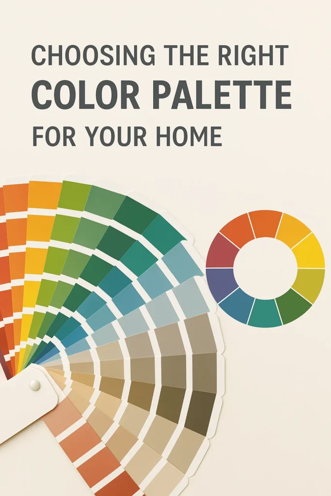 Choosing the Right Color Palette for Your Home’s Aesthetic