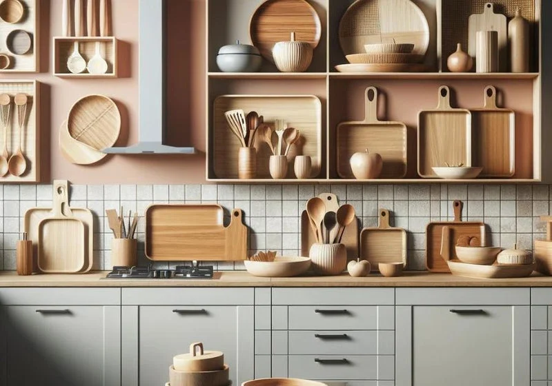 Choosing the right light wood tray for your kitchen style