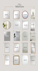 Choosing the Right Mirror Size and Shape for Your Hallway