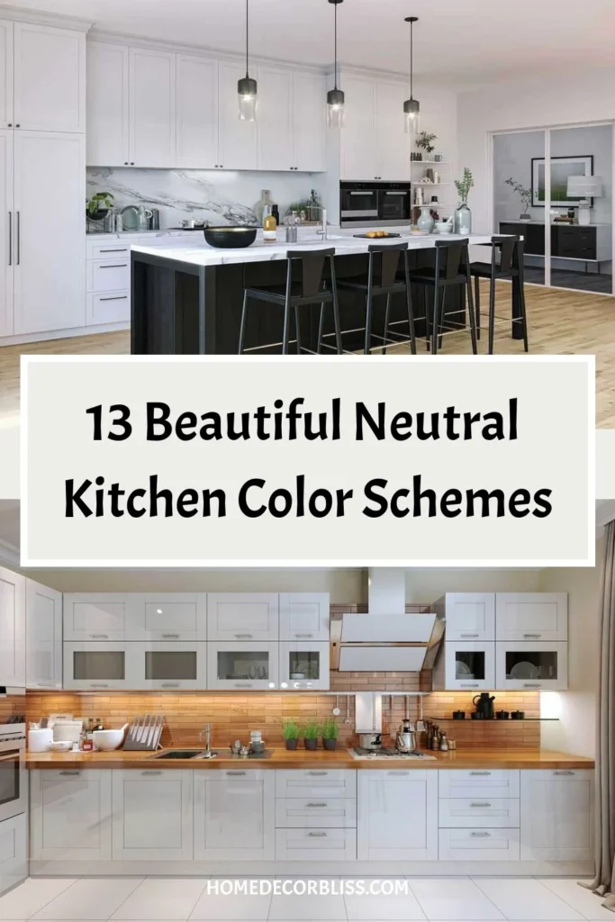 Choosing the right neutral palette for kitchen décor with neutral ceramic bowls