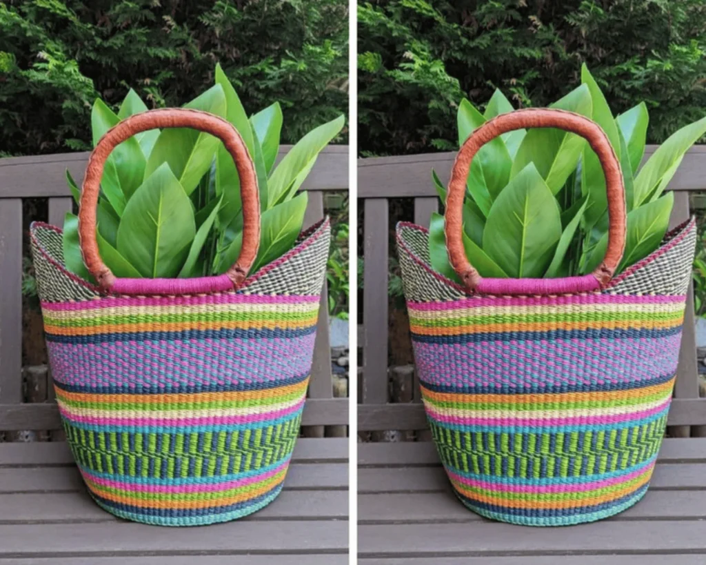 Choosing the right woven baskets for your balcony