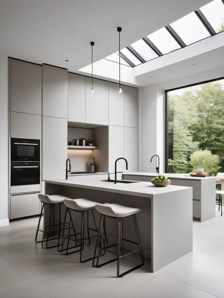 Clean Modern Home Décor Ideas for Kitchens