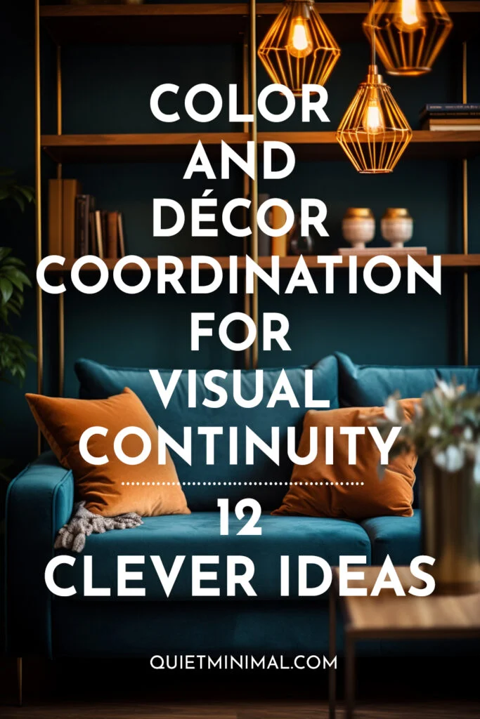 Color Coordination and Visual Balance