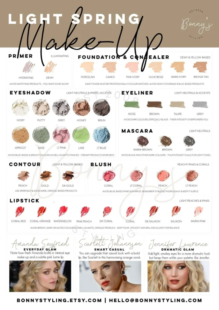 Color Palette and Lighting Strategies
