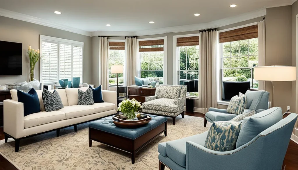 comfortable living room decorating ideas – Furniture Arrangement for Flow