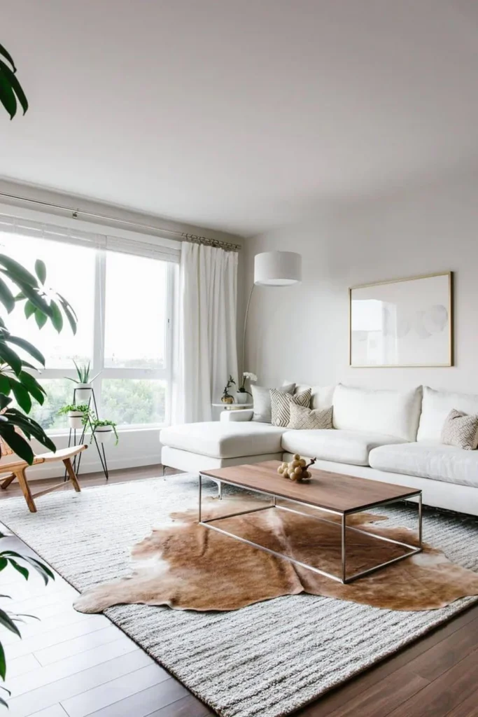 Creating a Calm Living Room with Minimal Home Décor Inspiration