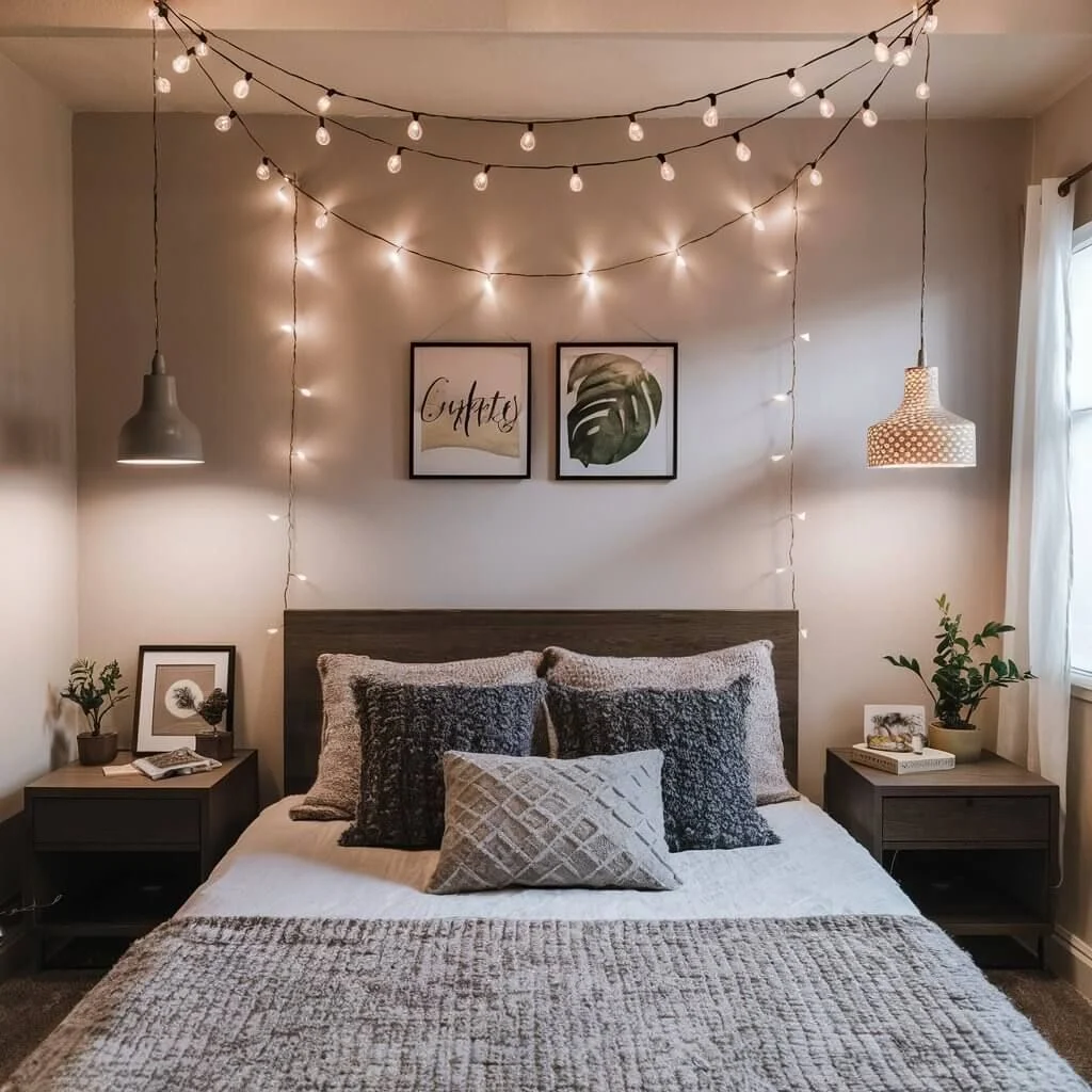 Creative Placement Ideas for Wall Lights in Small Bedrooms