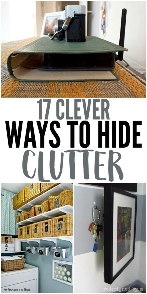 Decluttering and Hidden Storage Solutions