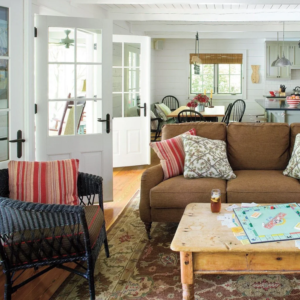 Design Ideas for Living Rooms: Weaving Warmth and Style