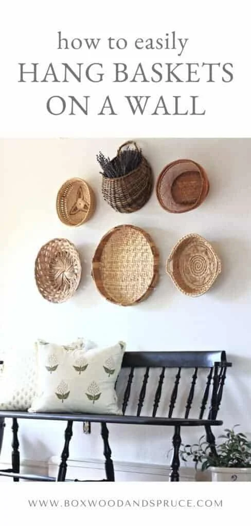 Design principles for successful wall décor with hanging baskets