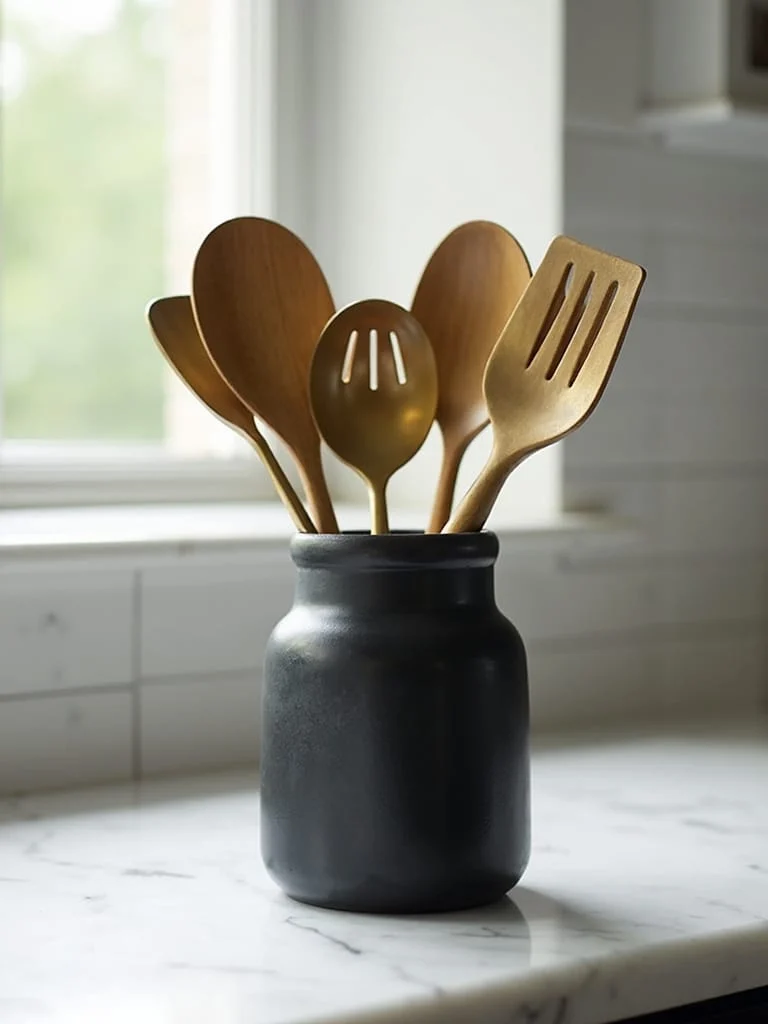 Designing the Perfect Minimal Kitchen Utensil Display