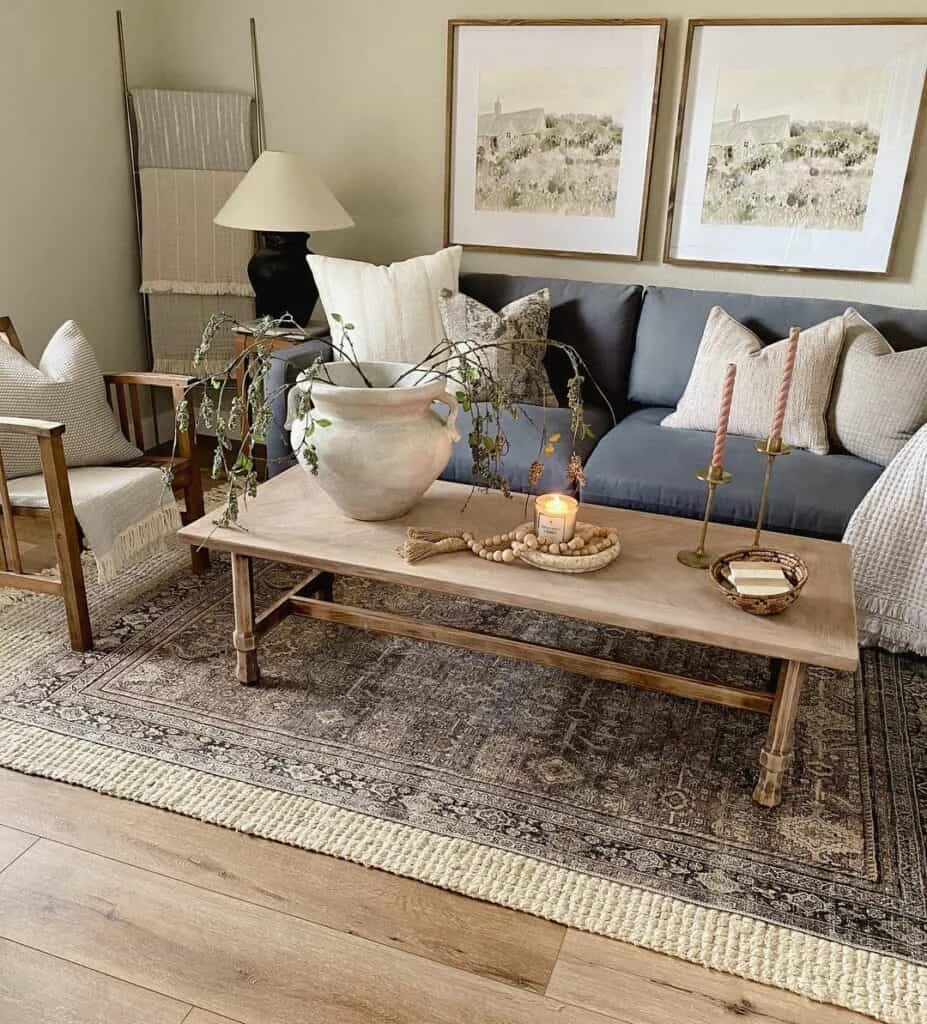 Easy Home Styling Ideas for the Living Room: Layered Comfort