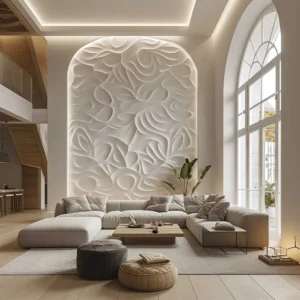 Elegant Wall Décor Inspiration for Living Rooms: Balancing Scale and Sophistication