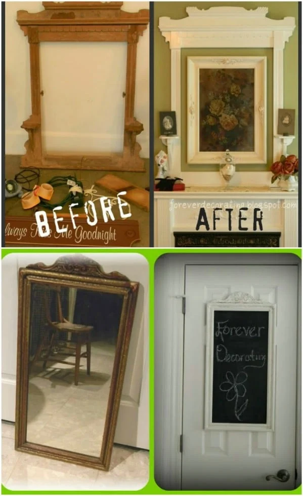 Framed Mirrors and Repurposed Frames: Cheap Wall Décor Ideas for Light and Depth