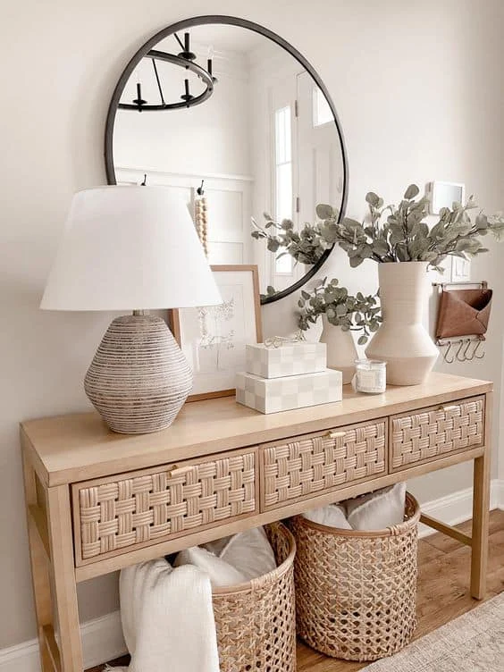 Furniture Essentials for a Neutral Entryway