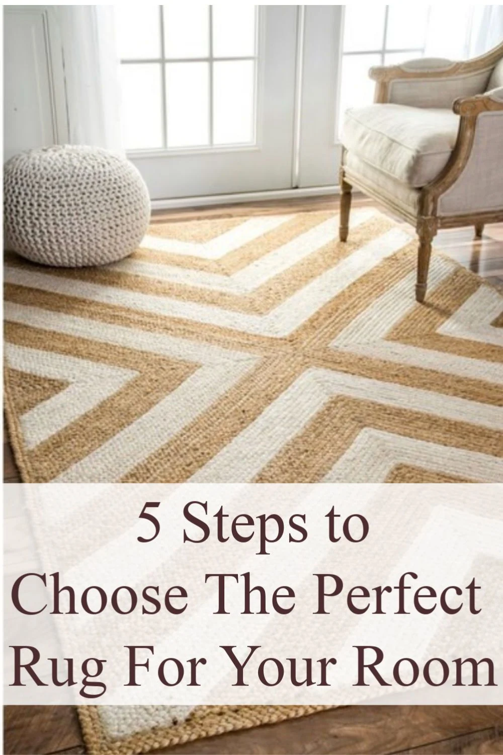hallway décor with woven rugs: Choosing the Right Rug