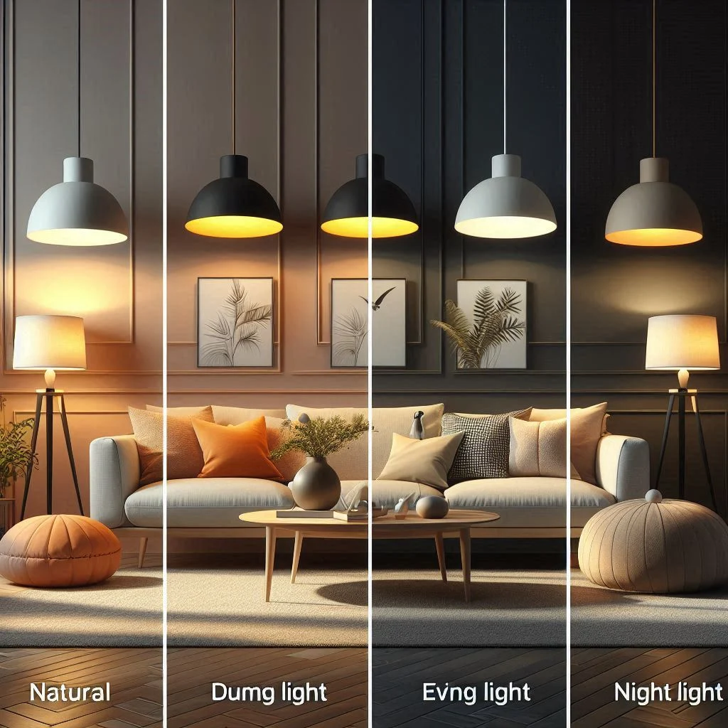How the choice affects lighting and space perception
