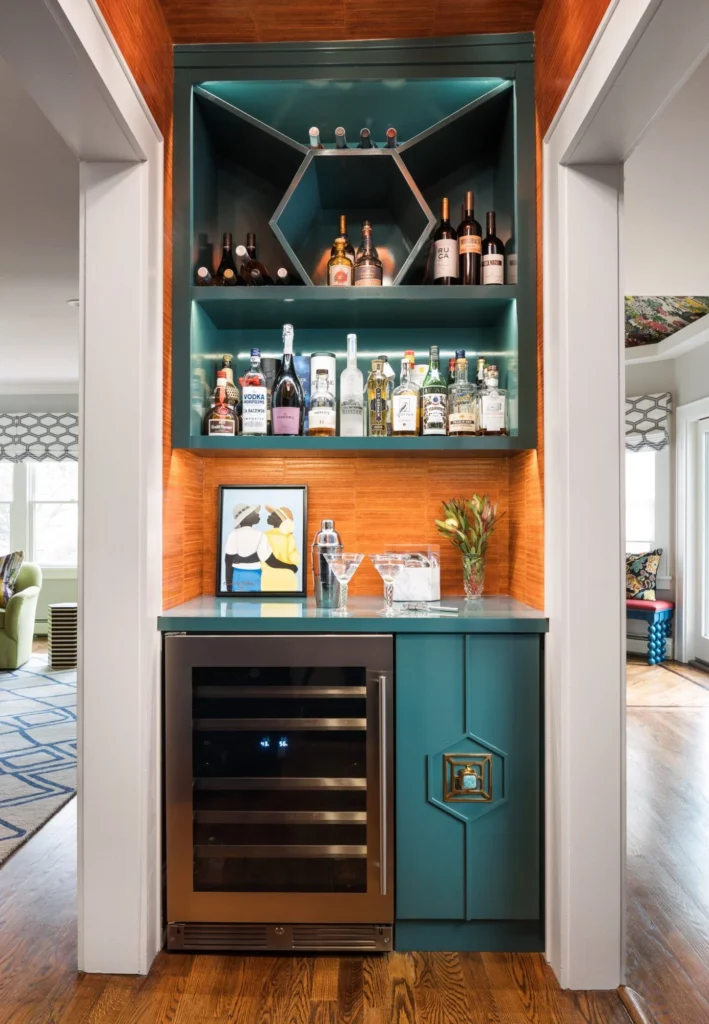 how to decorate a home bar: Planning the Space