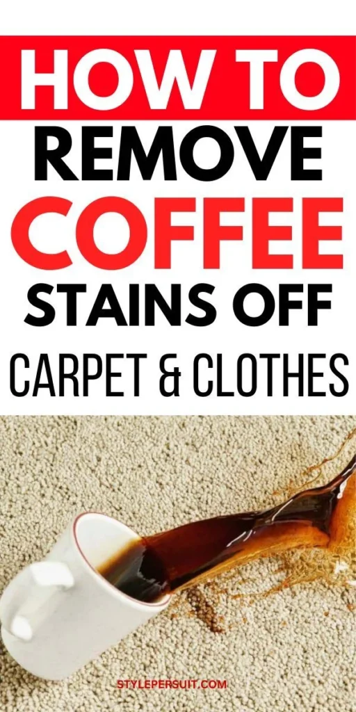 how to get coffee stains out of car carpet – Homemade Cleaning Solutions