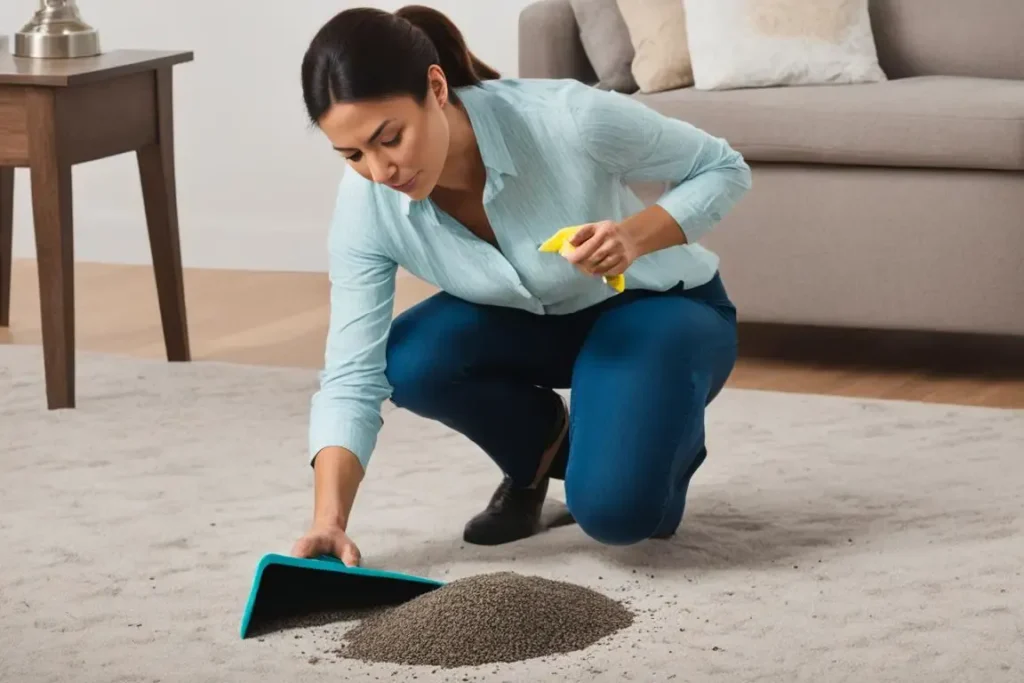 how to get kitty litter out of carpet – Stain Removal Techniques