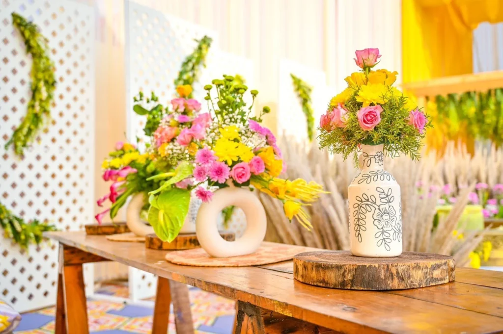 Integrating Ceramic Centerpieces with Existing Furniture