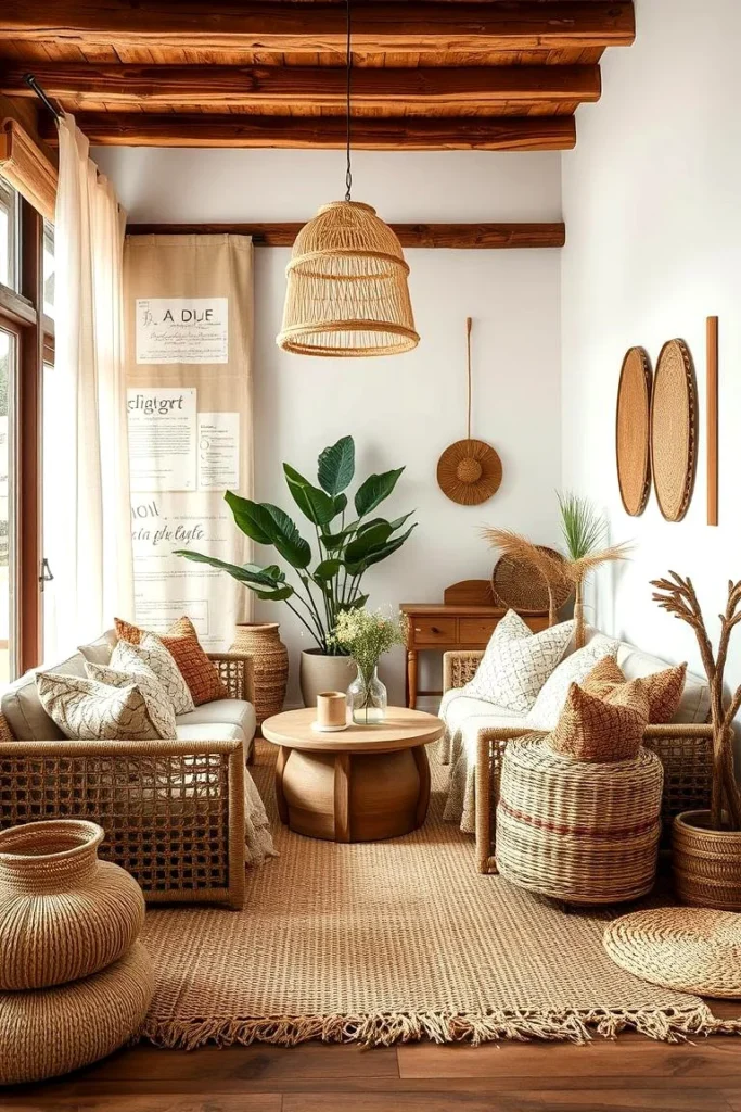 Integrating Natural Textures into Different Rooms