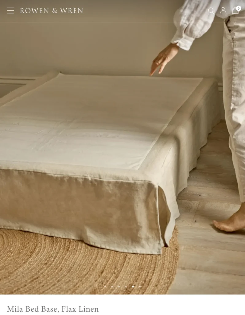 Integrating Soft Linen into Your Bed Base