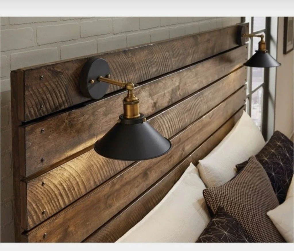 Integrating Wall Lights with Headboard Designs
