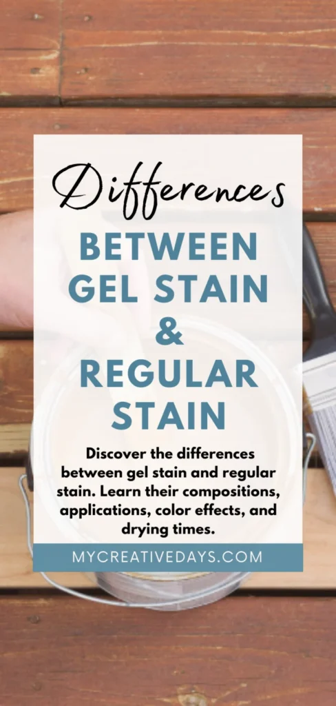Key differences between gel stain and polyurethane stain