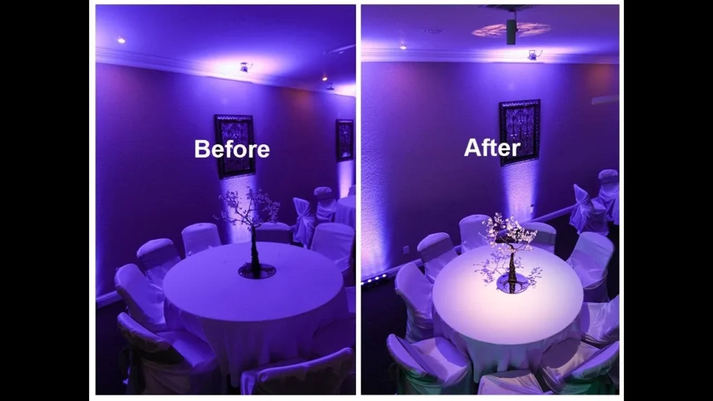 Lighting and colour: setting the first impression