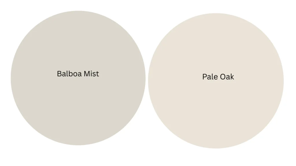 Lighting Matters: How Light Affects Pale Oak and Balboa Mist