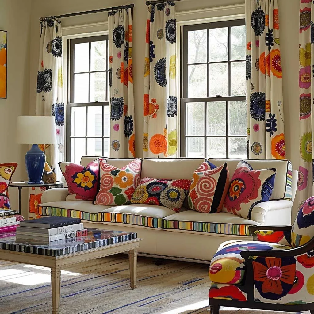 Living Room Curtain Styling Ideas: Choosing the Right Fabric