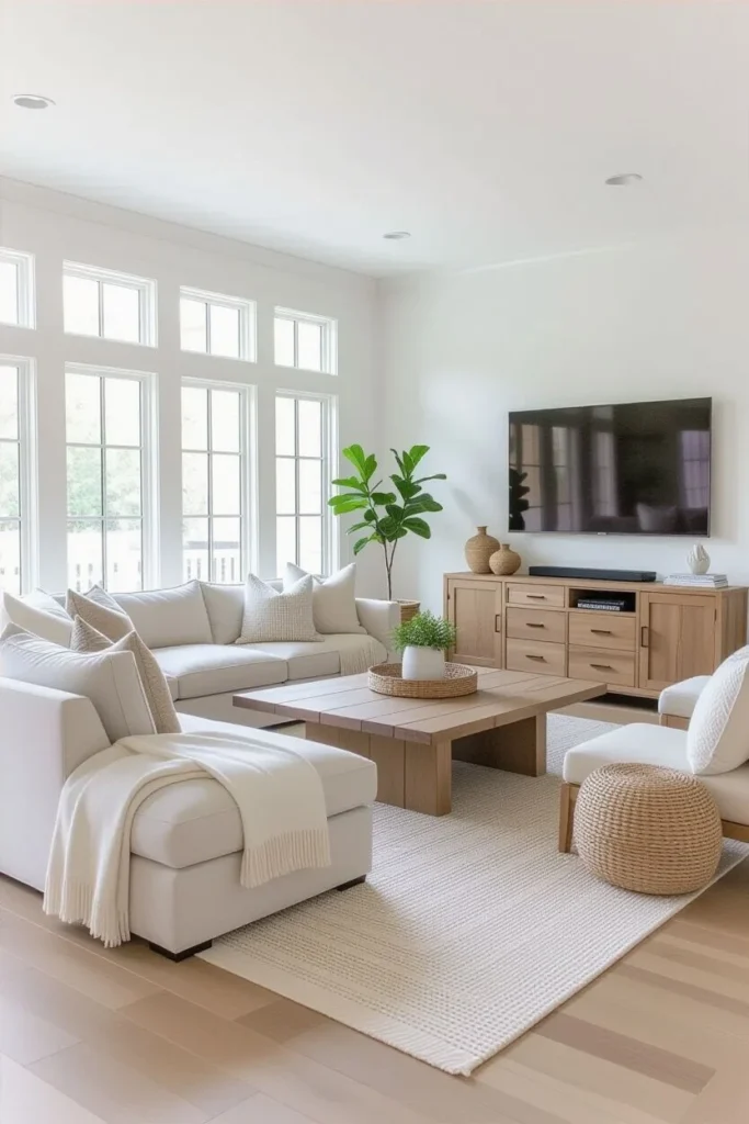 Living Room Modernization: Balancing Comfort and Clean Lines