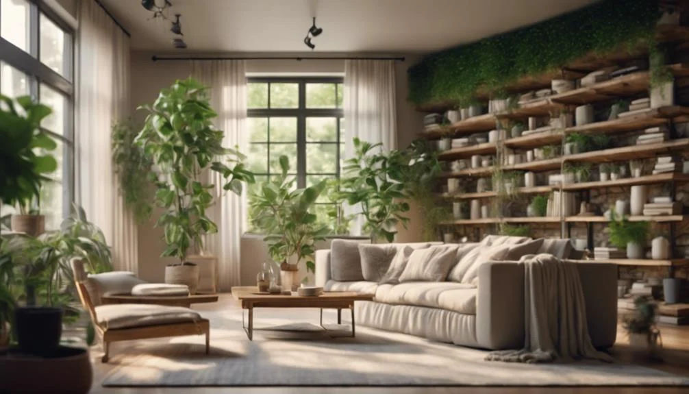 Living Room Transformations with Natural Elements