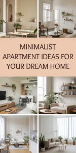 minimalist small apartment décor: Core Principles