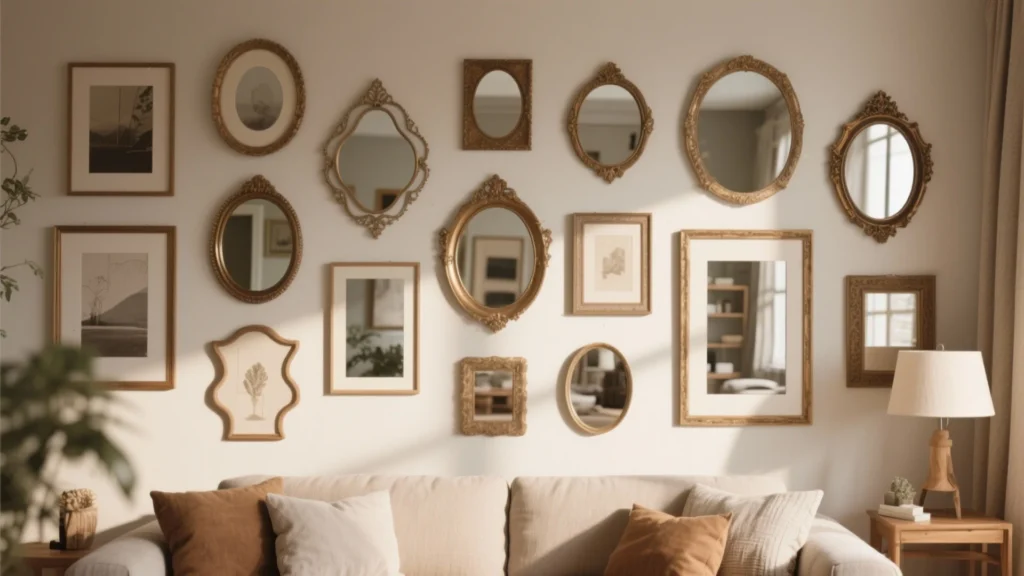 Mirror arrangements for Small Spaces