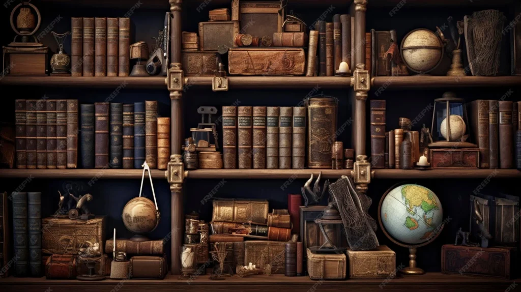 Mixing Books with Decorative Objects
