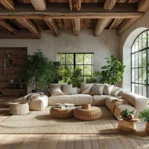 Natural Home Styling Ideas for Living Rooms