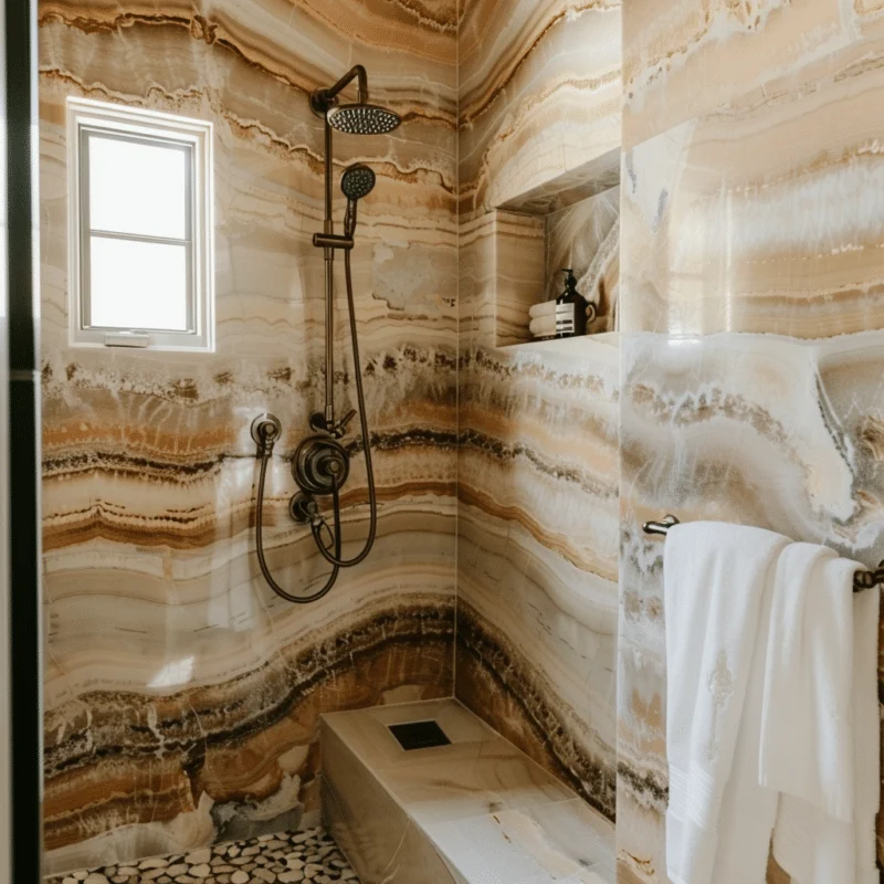 onyx vs tile shower: Practical Considerations