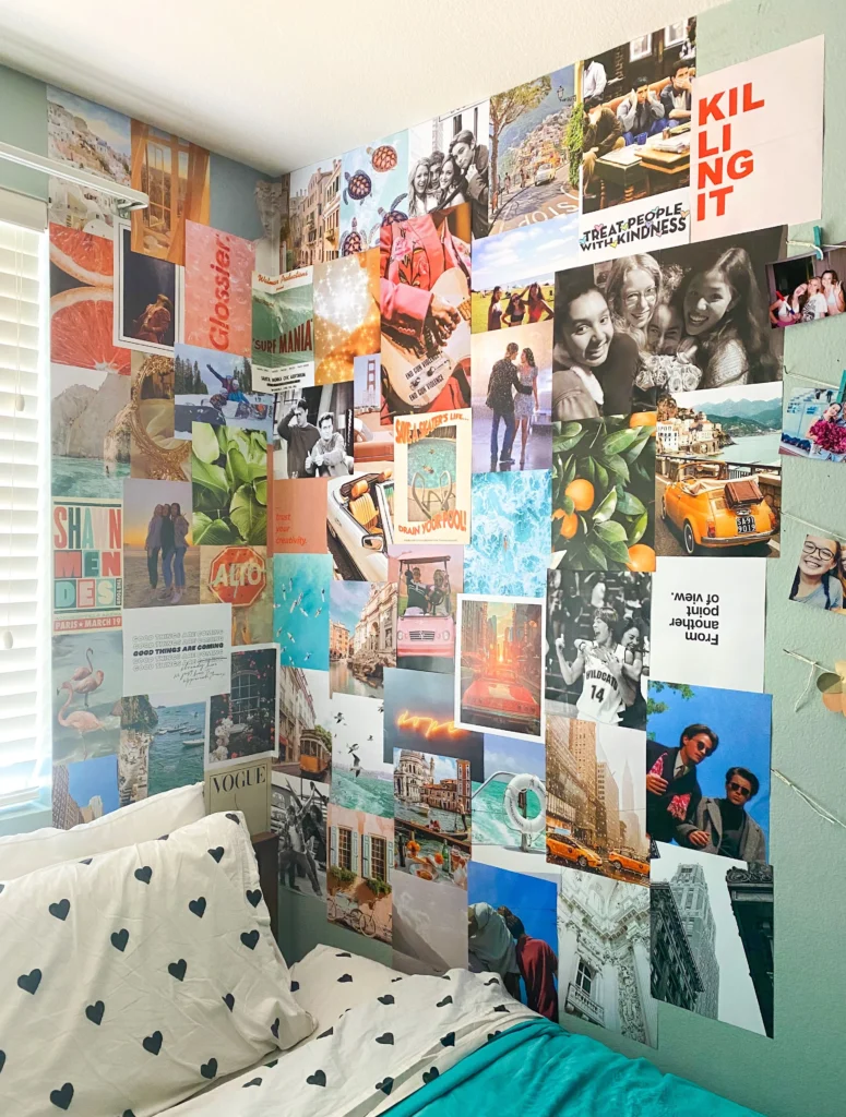 Planning Your DIY simple wall collage: Materials and Layout